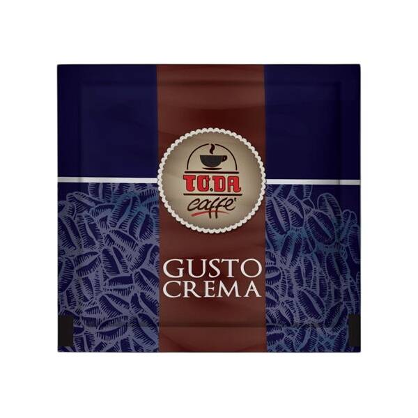 Caffè Gattopardo To.Da CREMA 44mm ESE System Kaffee Pads 100 Stück a 8 g