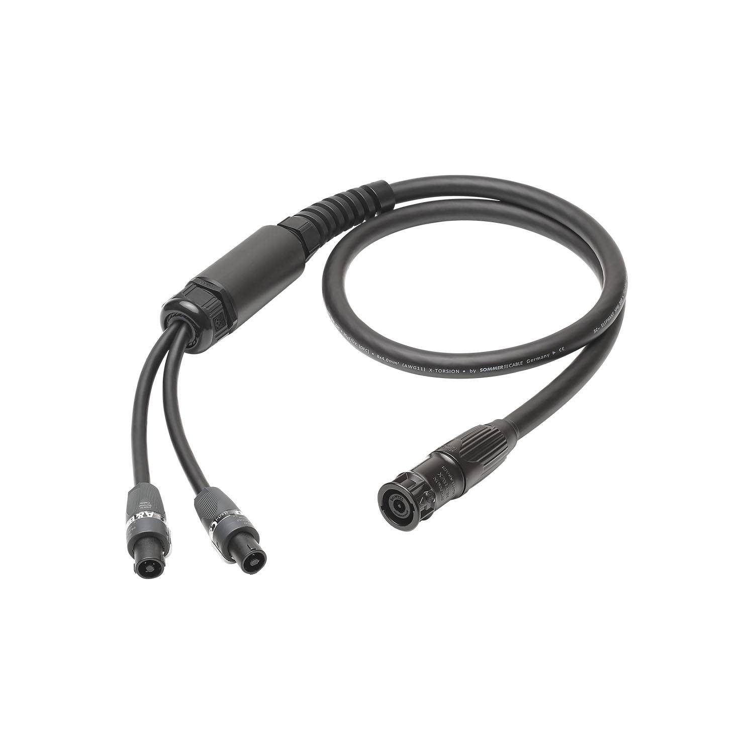 Sommer cable Speaker System , speakON® 4-polig SommerType, female/speakON® 8-polig, male; NEUTRIK®