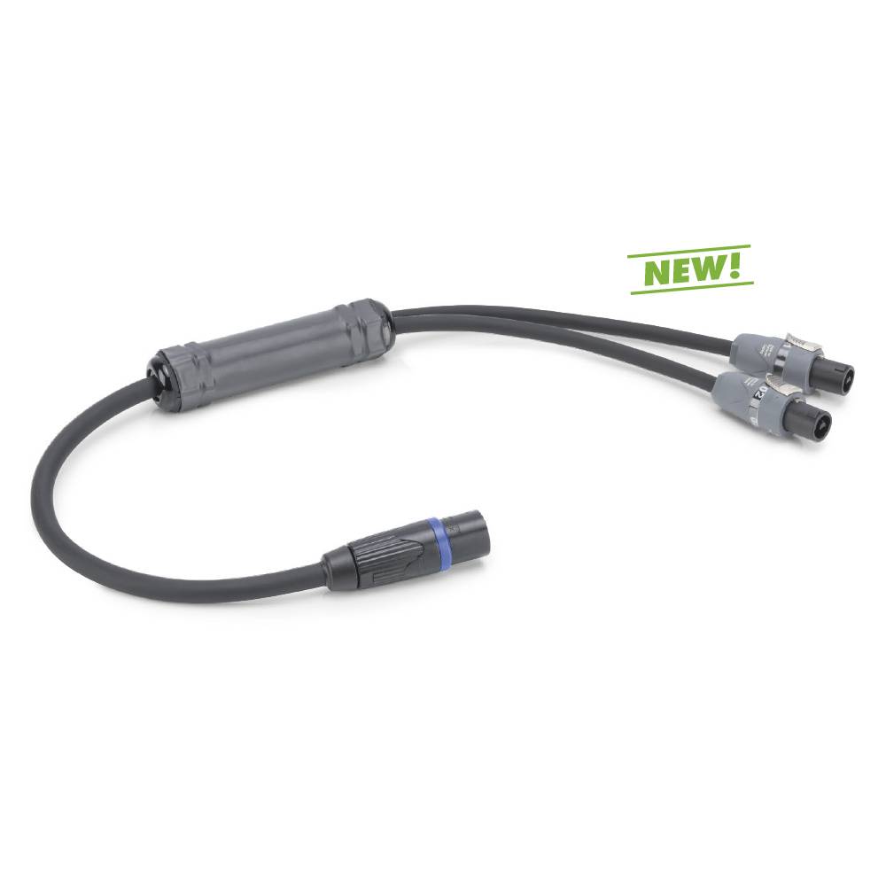 Sommer cable Speaker System , speakON® 2-polig SommerType, female/speakON® 4-polig, male; NEUTRIK®