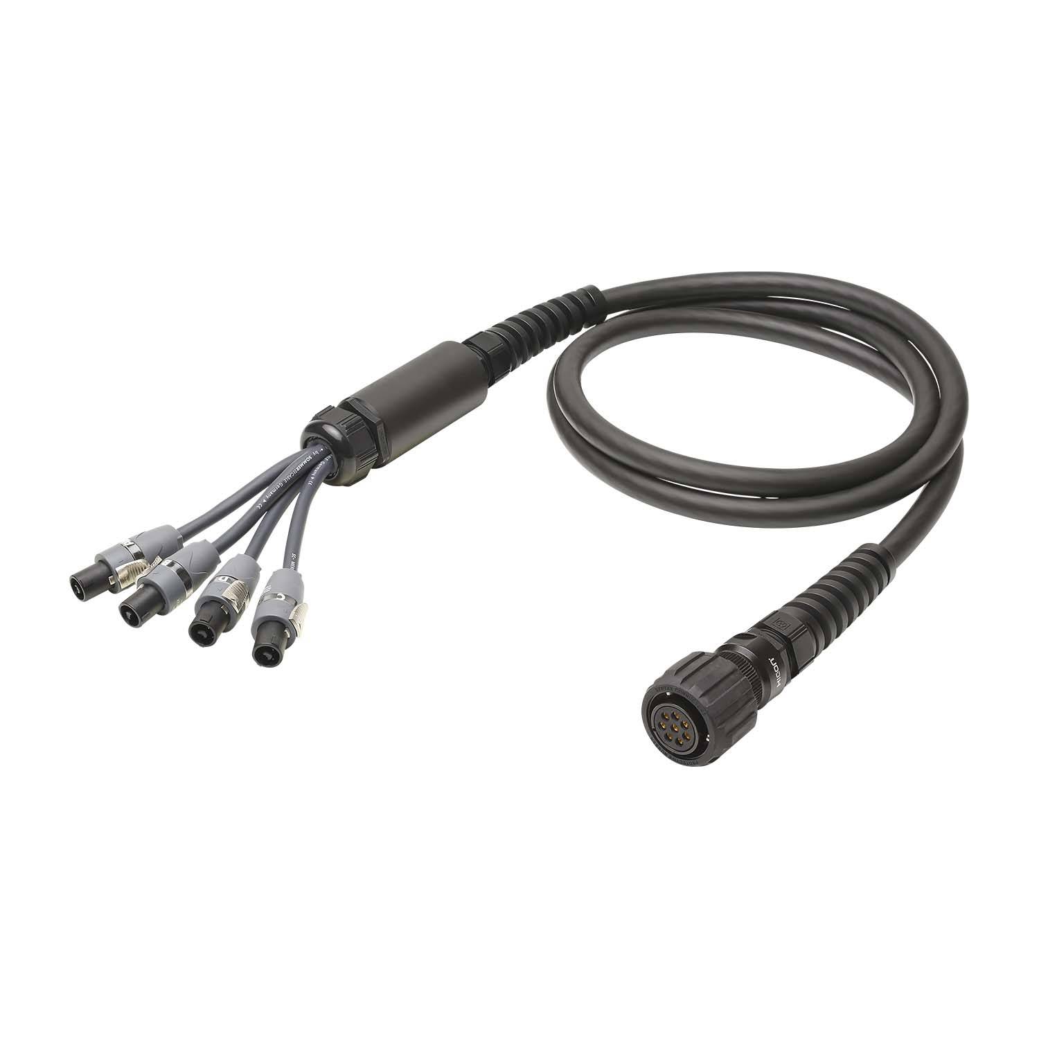 Sommer cable Speaker System , LK 8-pol female/speakON® 2-polig SommerType, female; NEUTRIK®/HICON