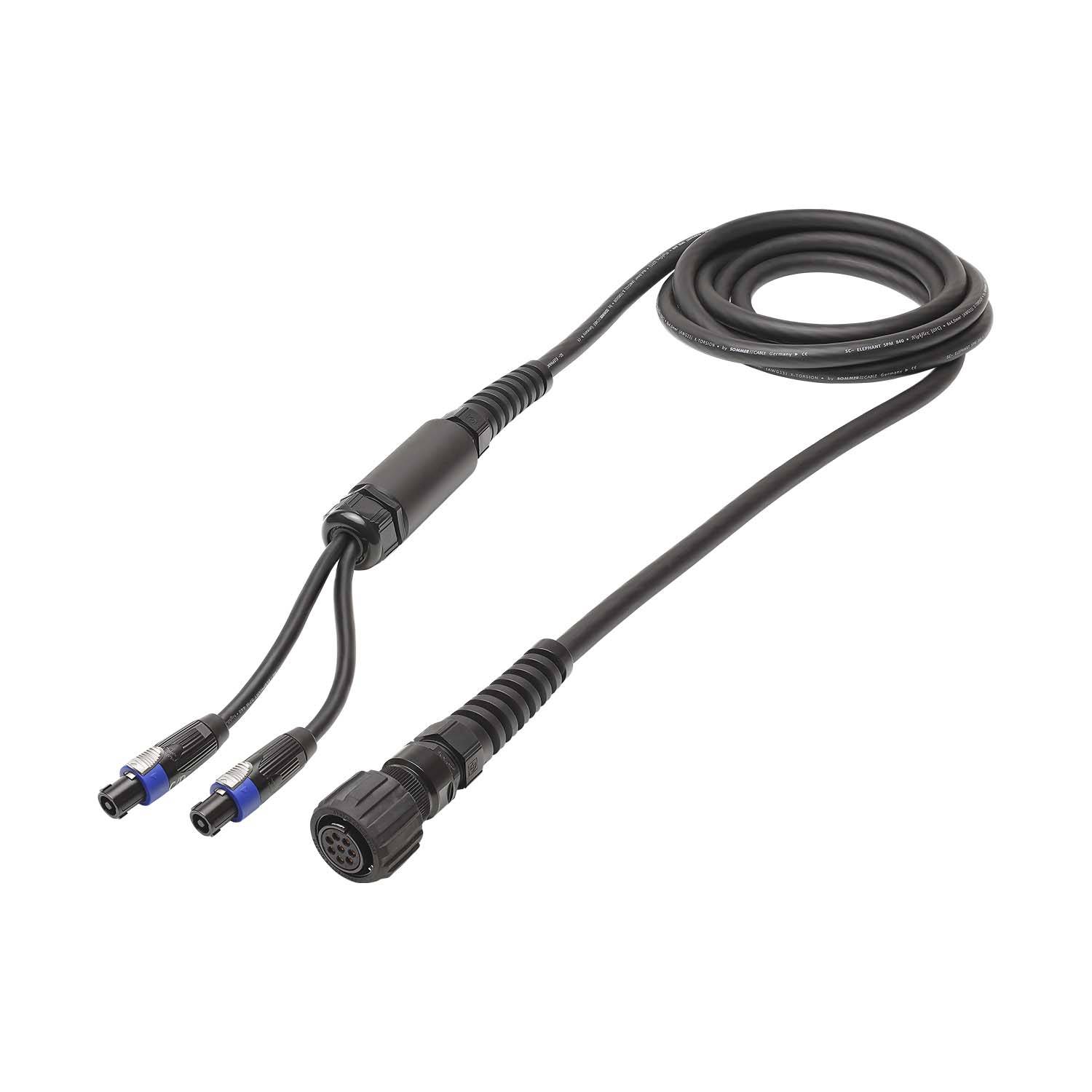 Sommer cable Speaker System , LK 8-pol female/speakON® 4-polig, female; NEUTRIK®/HICON