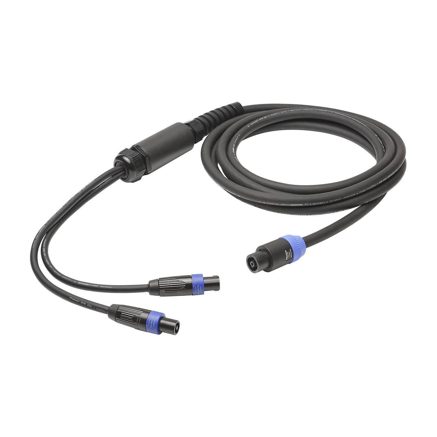 Sommer cable Speaker System , speakON® 8-polig, female/speakON® 4-polig, female; NEUTRIK®