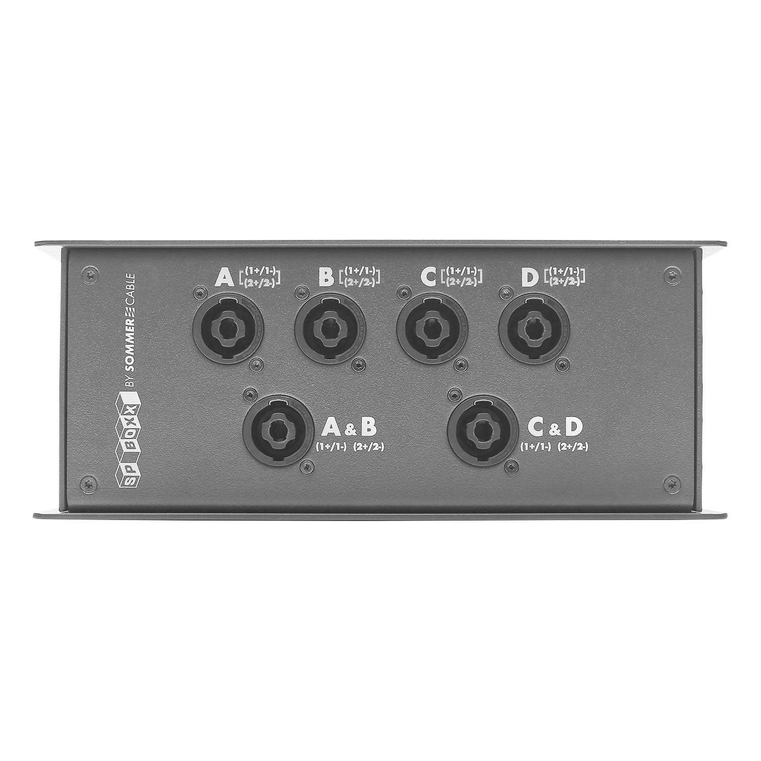 Sommer cable Speaker System , NL8 IN + Linkout/NL4/2; HICON/NEUTRIK® | Z5347.001