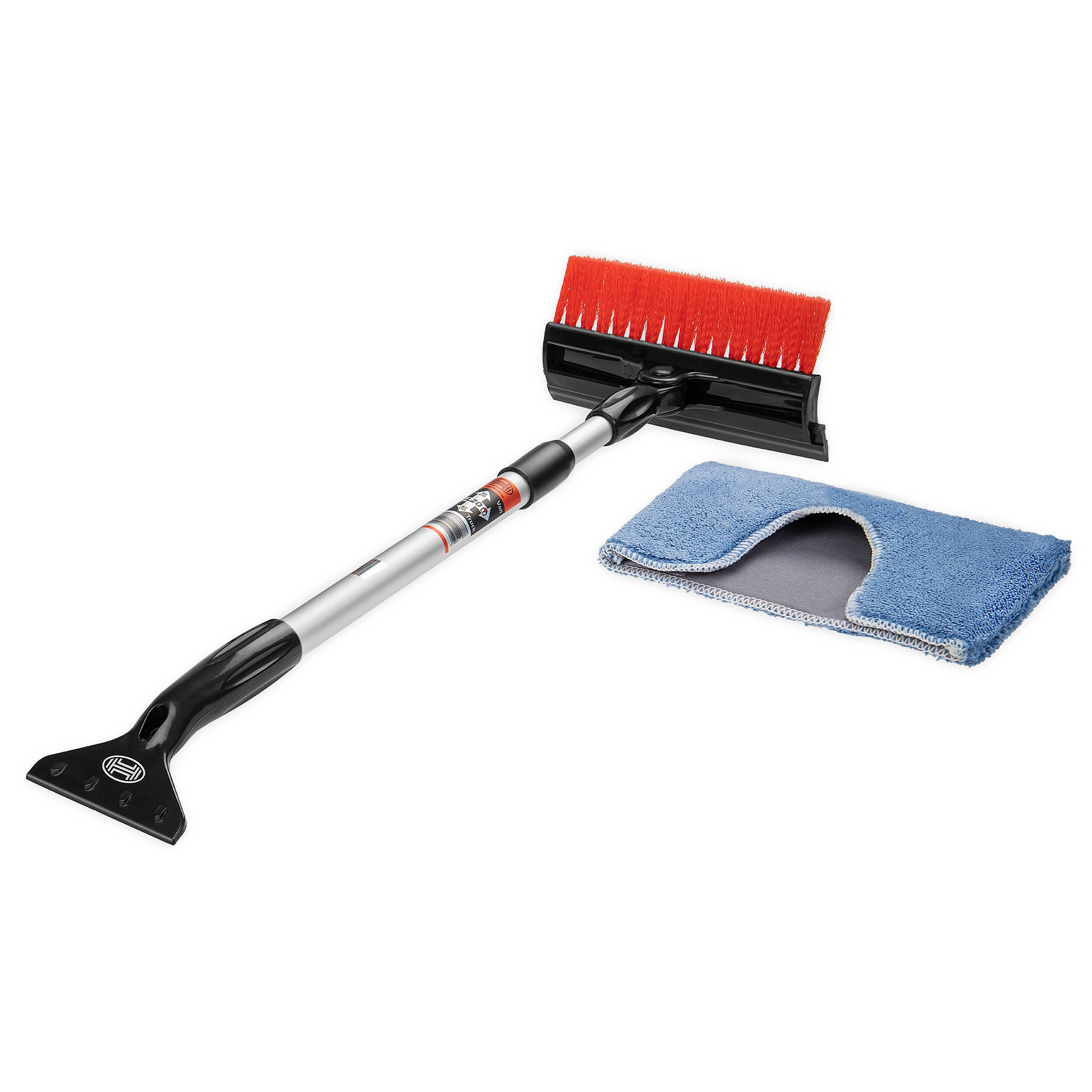 Heyner® All Scheibenreiniger 4‑in‑1 mit Bürste, Eiskratzer, 20 cm Wischer