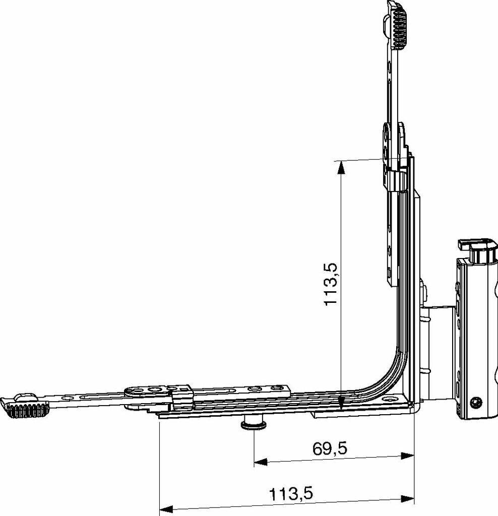 MACO Ecklagerband DT 12/18-9Das MACO Ecklagerband DT 12/18-9 ist die perfekte Lösung für Rundbogen- und Schrägfenster sowie den EH-Bereich und Komf
