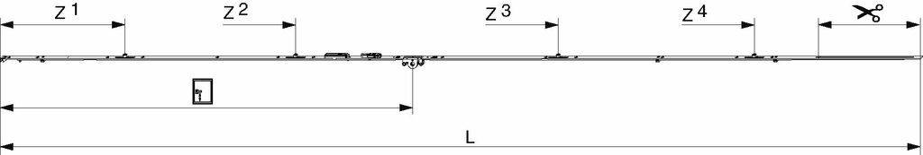 MACO DK Getriebe MM 2450 DM15 fixDas MACO DK Getriebe MM 2450 DM15 fix mit 4 i.S. FFH 2.201-2.450 GM1.050 in der Farbe Silber bietet Ihnen eine