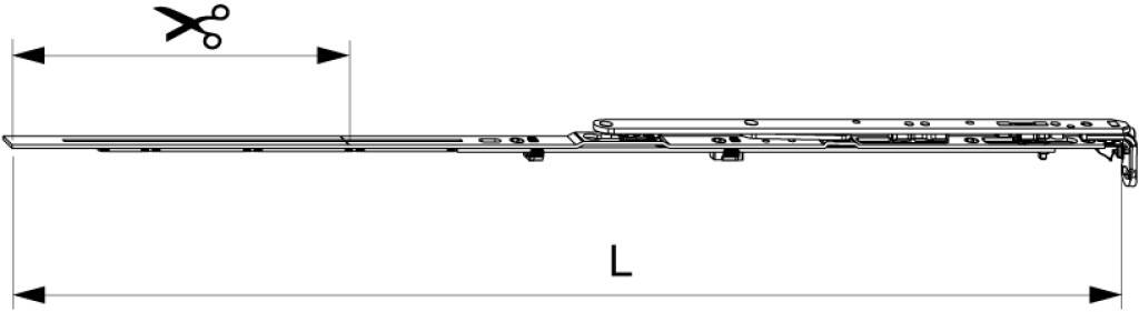 ProduktbeschreibungDie MACO Multi-Matic Schere ist eine hochwertige Lösung für Fenster mit einer Flügelfalzbreite von 601-800 mm. Sie ist in der Fa