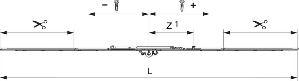 BeschreibungDer MACO Multi-Matic Kantenverschluss ist ein variabler Verschlussmechanismus, der mit einer vormontierten Kippschere der Größe 1250 aus