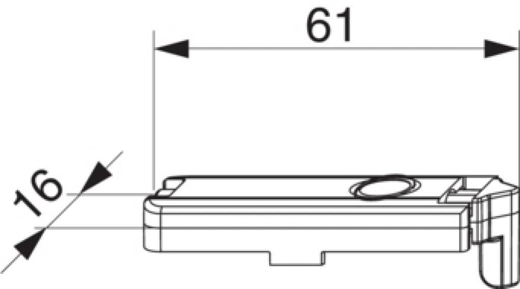 Multi-Matic Türschnäpper silber, MACO16mm Breite61mm LängeMaterial Stahl verzinktFarbe silberfarbigVerwendung für Aluminium, Holz, Kunststoff.
