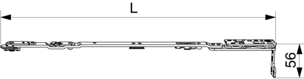 MACO Scherenarm mit Lager Multi PowerDer MACO Scherenarm mit Lager Multi Power ist ein hochwertiges Zubehörteil für Fenster, das Ihnen zahlreiche Vo