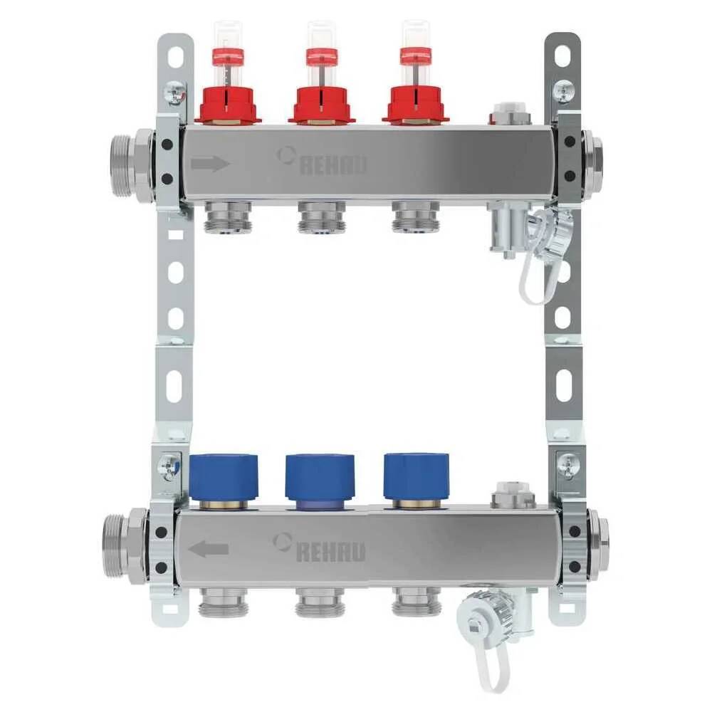 REHAU Verteiler HKV-D AG V2A I 3 Kreise, 1 Stk.