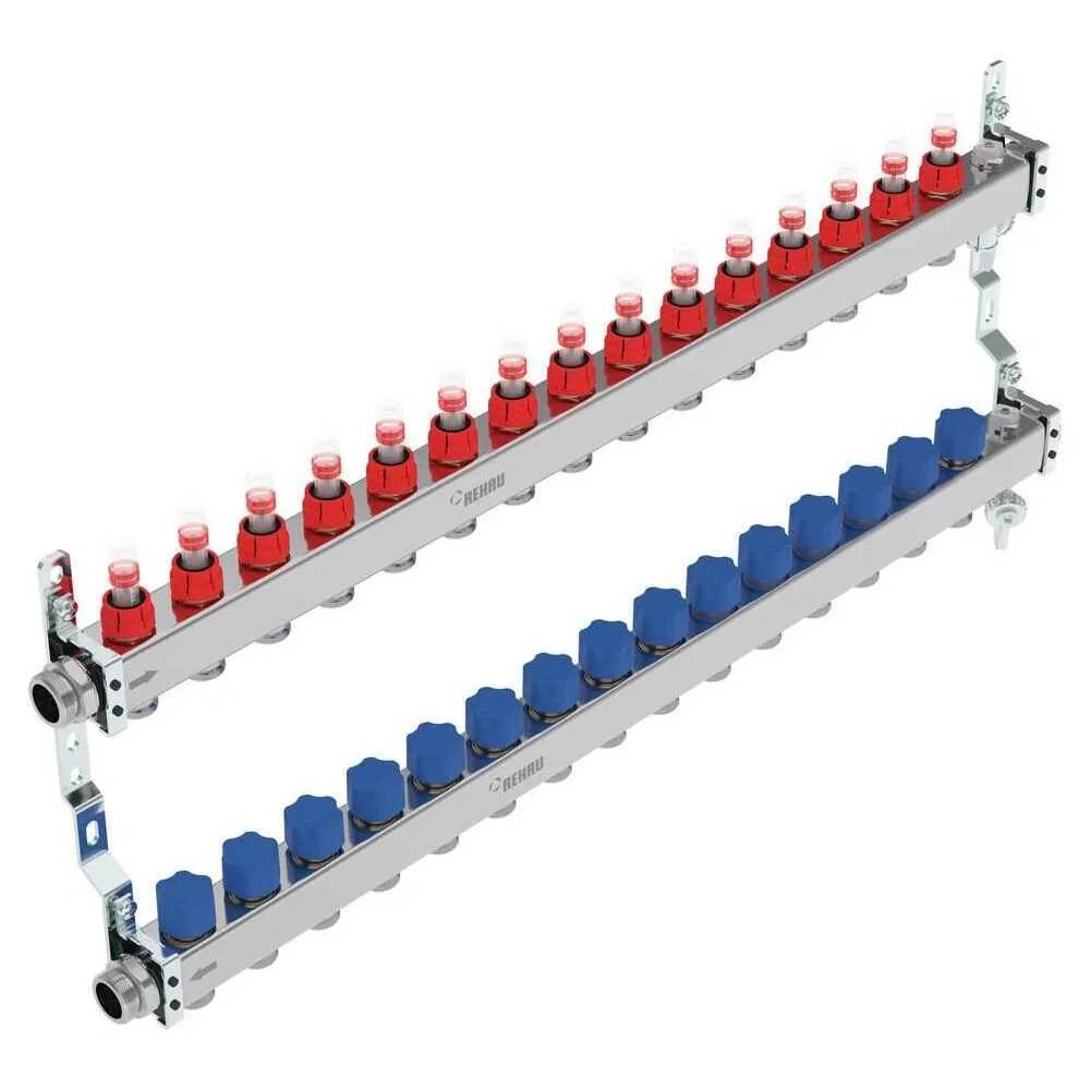 REHAU Verteiler HKV-D AG V2A, 15 Kreise, 1 Stk.