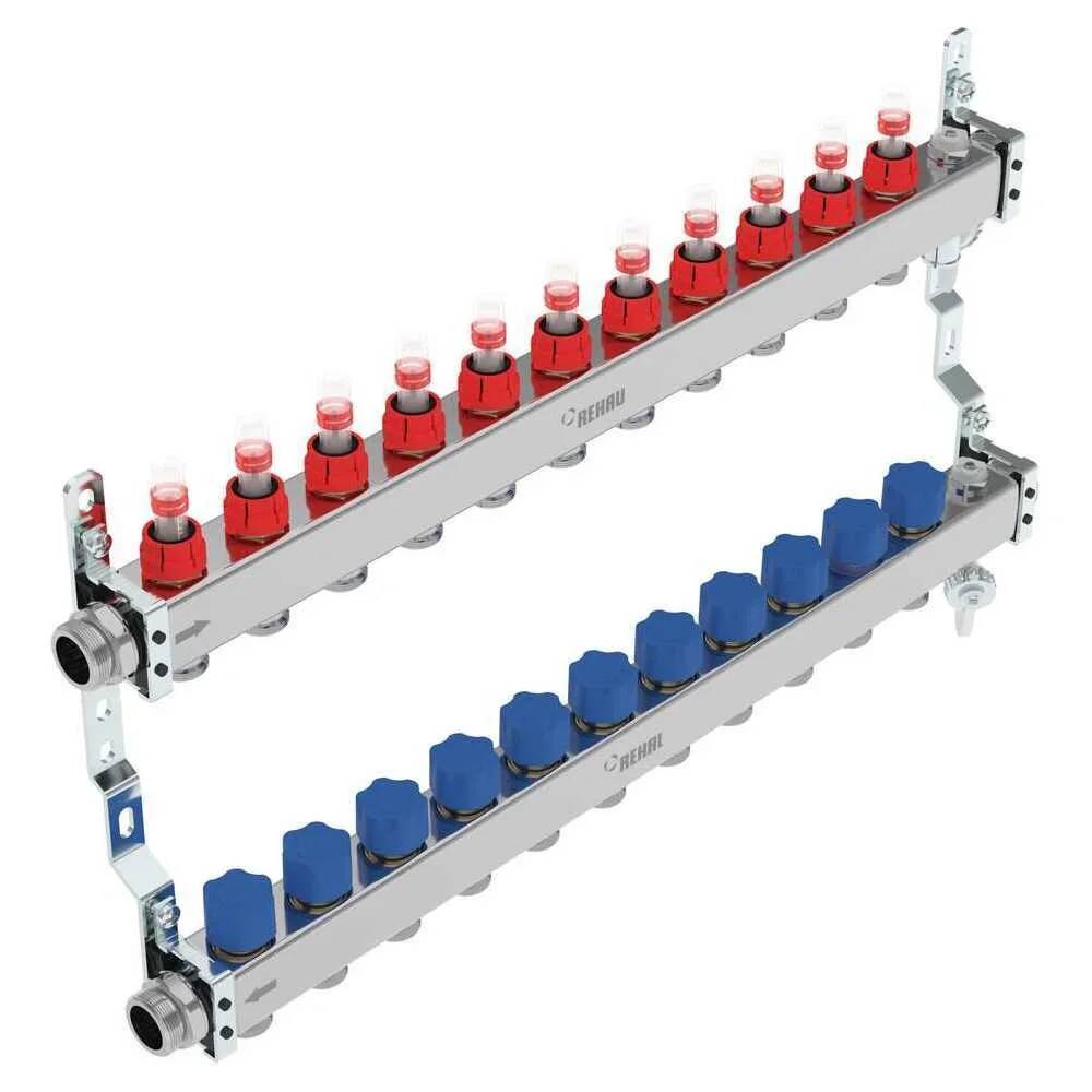 REHAU Verteiler HKV-D AG V2A, 11 Kreise, 1 Stk.