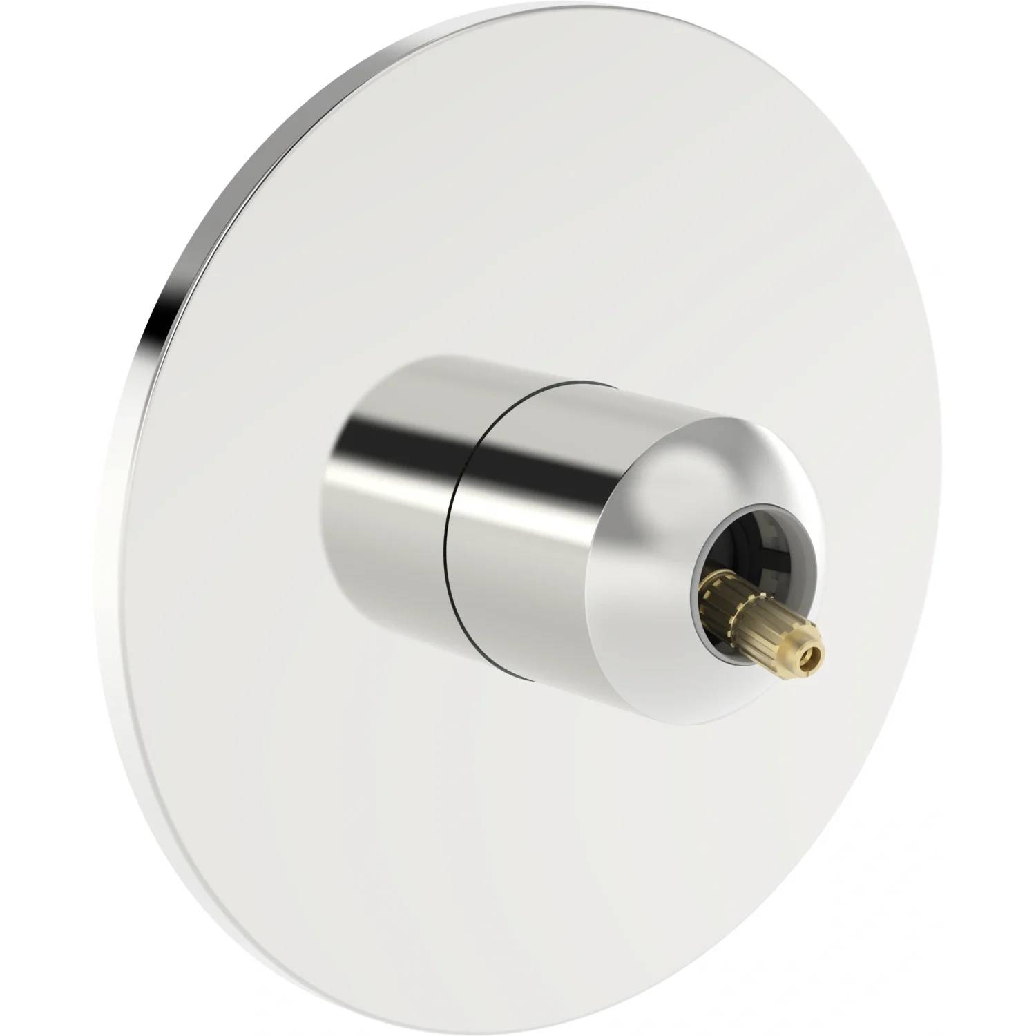 Hansa Sichtteil für einen Abgang, 8261, Rosette rund, Chrom, 1 Stk.