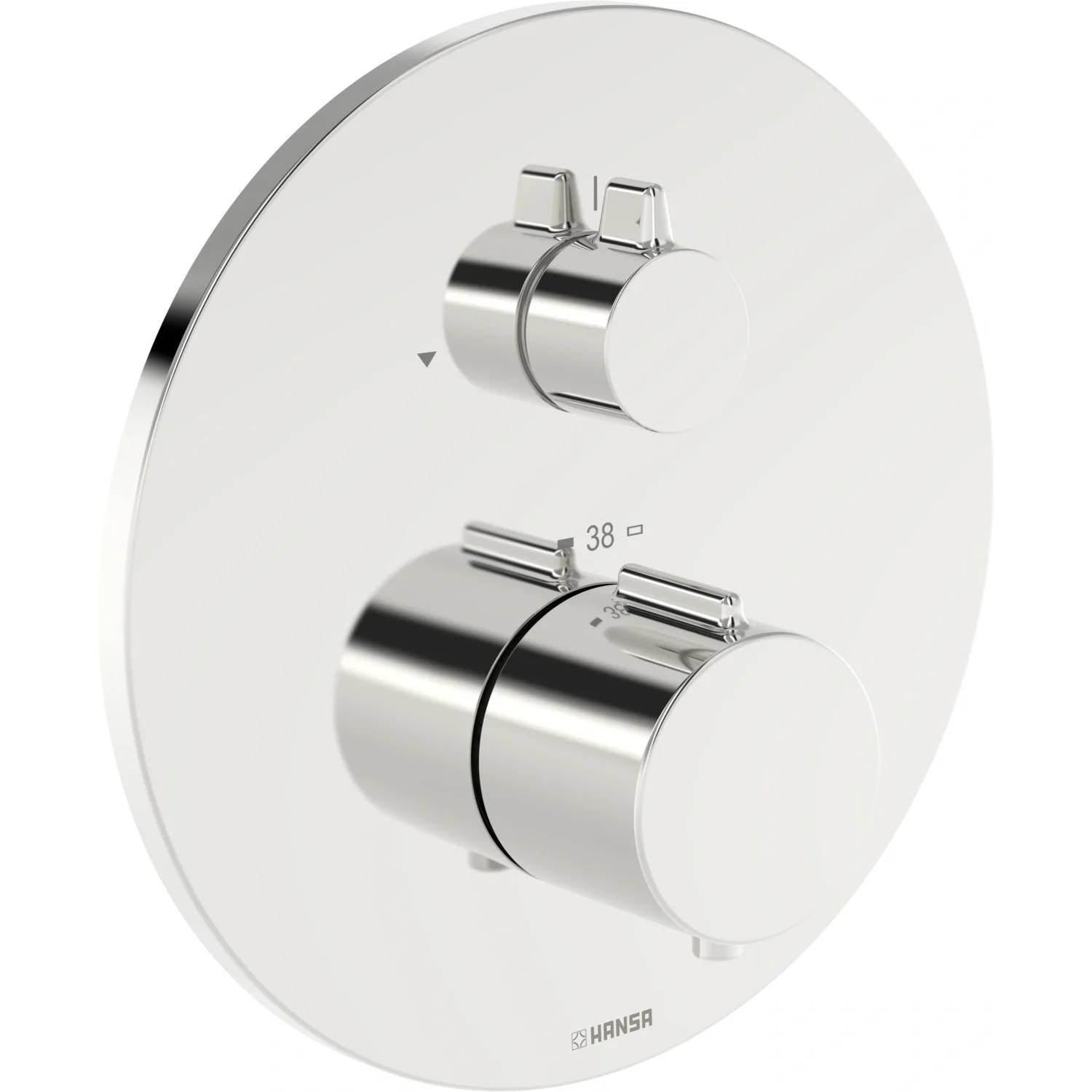 Hansa Sichtteil für einen Abgang HANSAEASYTHERM 8861, Rosette rund, chrom, 1 Stk.
