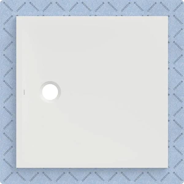 Geberit CleanFloor30 Duschfläche mit Dichtvlies, weiß, 90x90cm, 1 Stk.