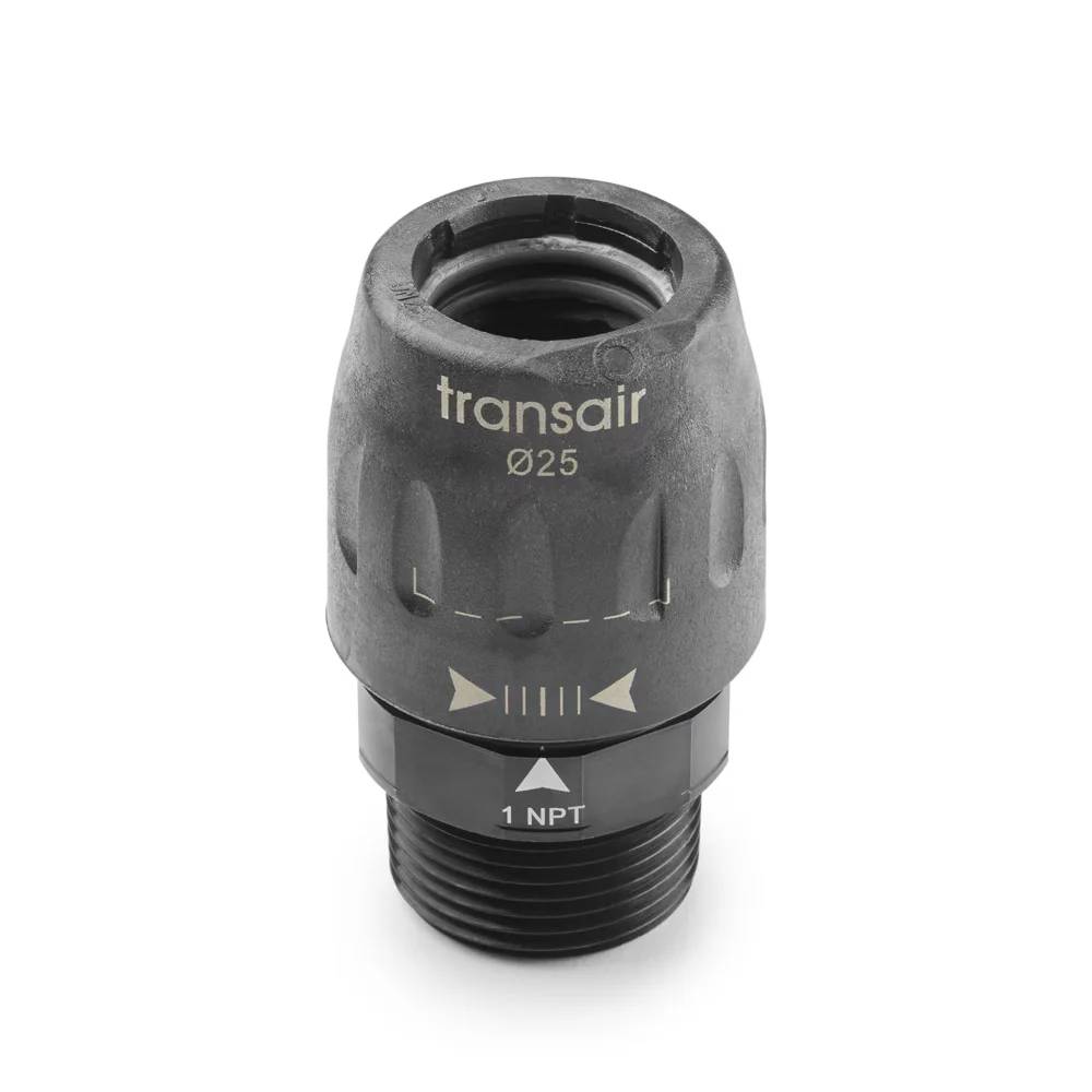 Parker Transair Einschraubanschluss gerade, Nr. 6605, Dim. 25, 3/4", 1 Stk.