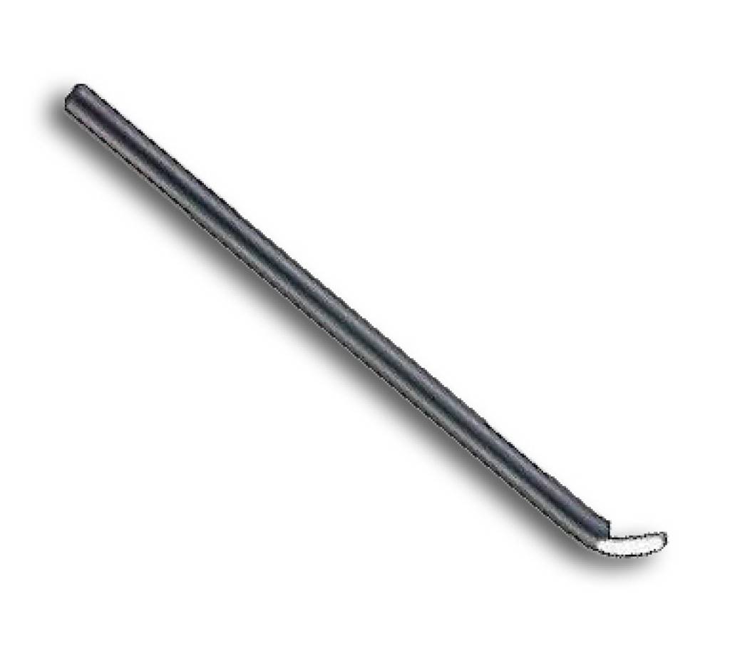 Klinge für EntgratwerkzeugDreikantschaber Ø 3,2 mm D77 3,2 x 75 mm. Passt in den Halter EL 0500.