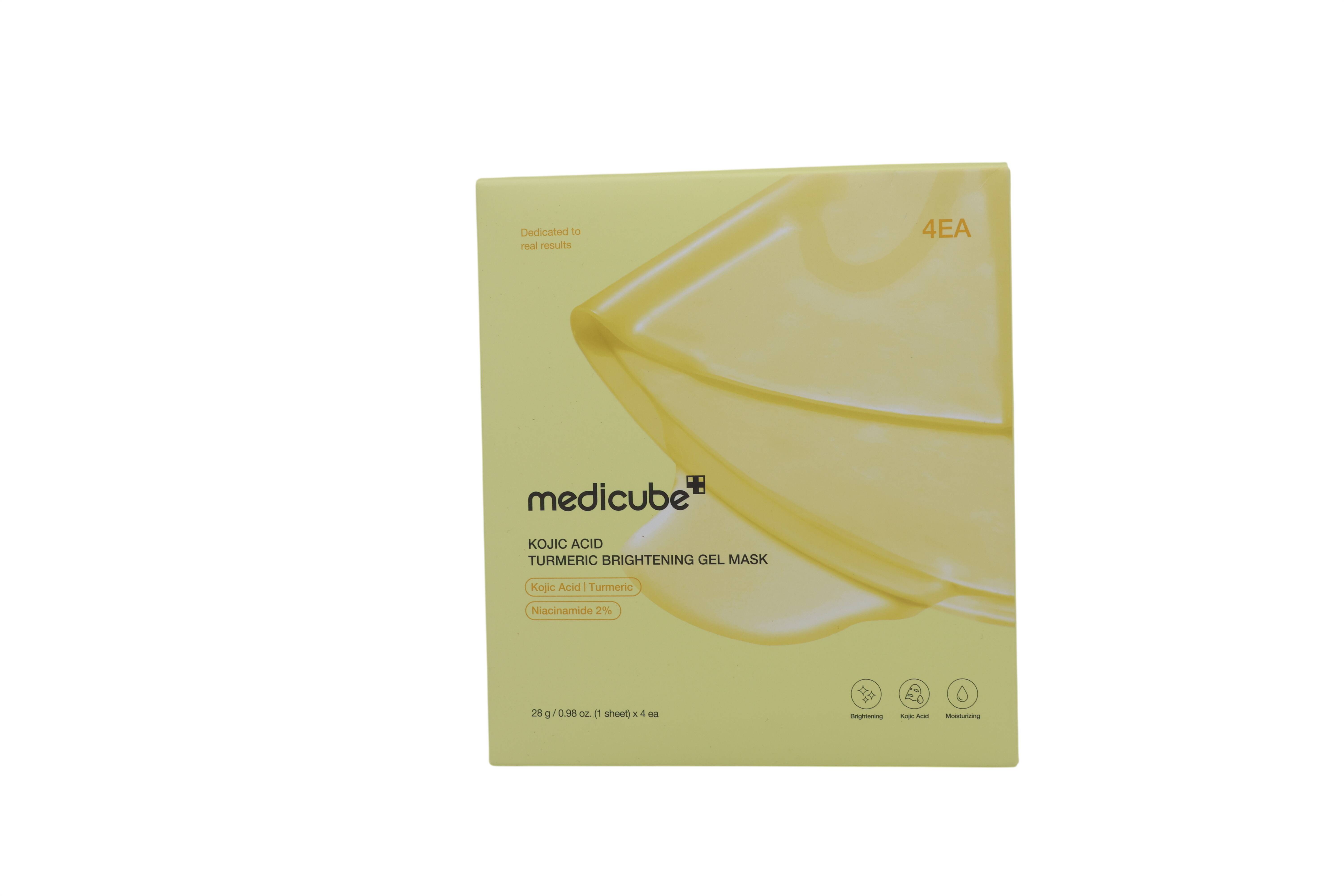 Medicube Gelmaske mit Kojic Acid Curcuma Brightening Gold