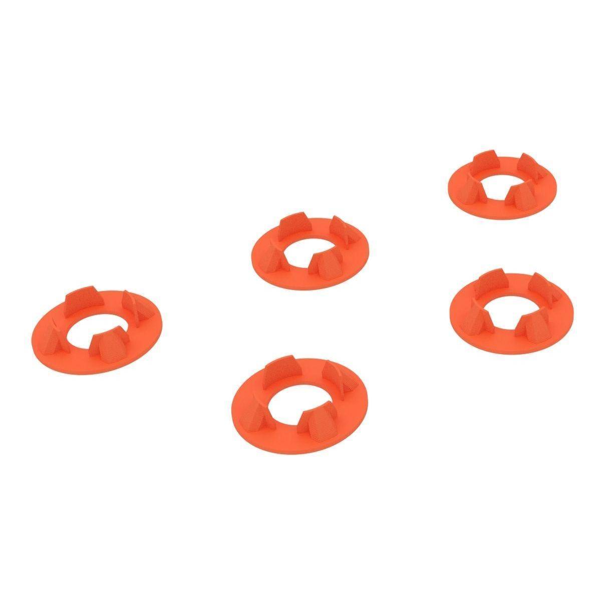 FH10498 - 5er Set Feldherr Farbtopf-Ständer für Citadel Farbtöpfchen, orange