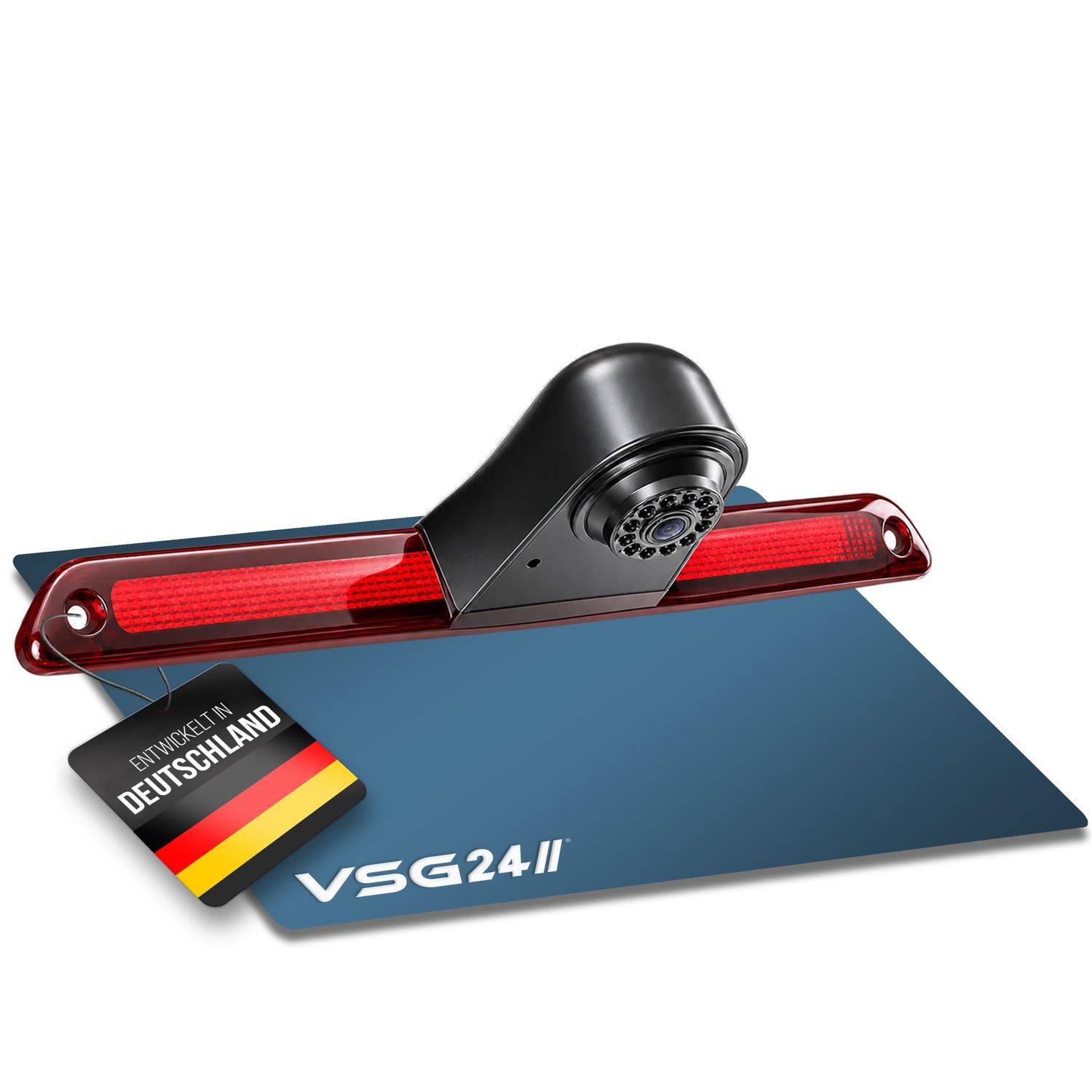 VSG24 Rückfahrkamera BRAKEGUARD STAR | Kugelkopf- HD 1080P Rückfahrkamera Kleintransporter RV-23592