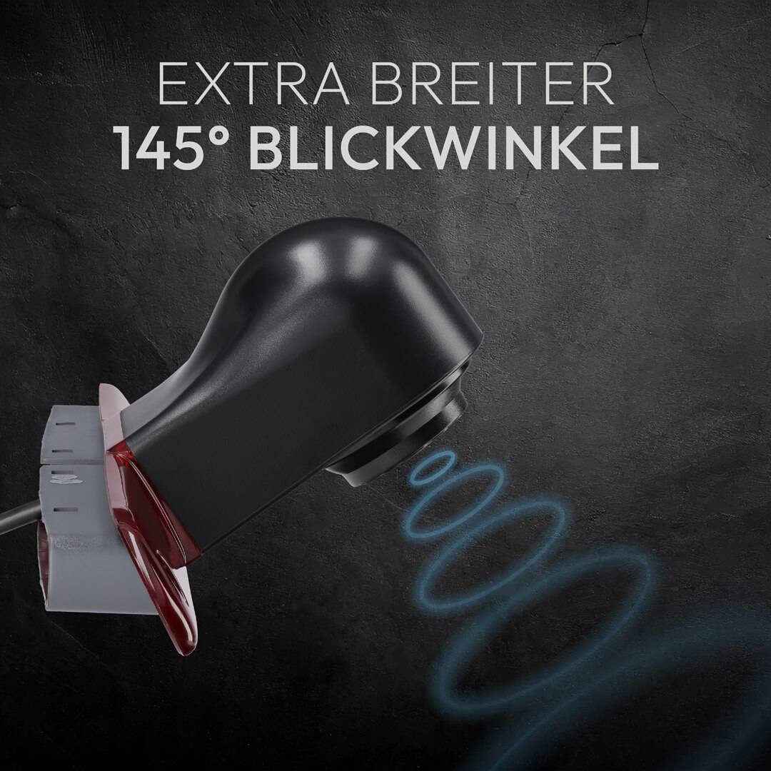 VSG24 Rückfahrkamera BRAKEGUARD STAR | Kugelkopf- HD 1080P Rückfahrkamera Kleintransporter RV-23592