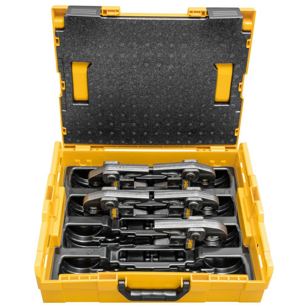 REMS Presszangen Set - M 15 + 18 + 22 + 28 + 35 - für Radialpressen 32 kN - in L-BOXX - Preis per Set
