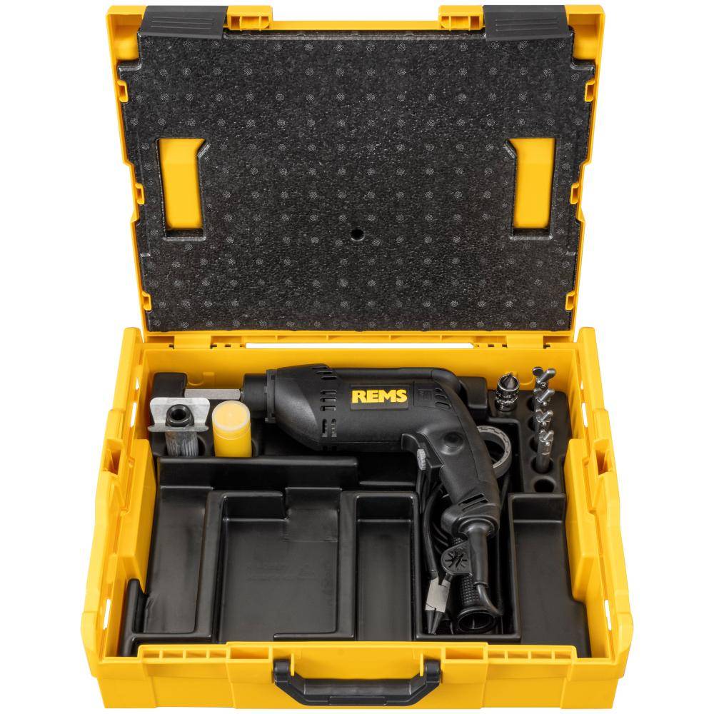 REMS Hurrican - Elektrischer Rohraushalser - Set 12+15+18+22 - in L-BOXX - Preis per Set
