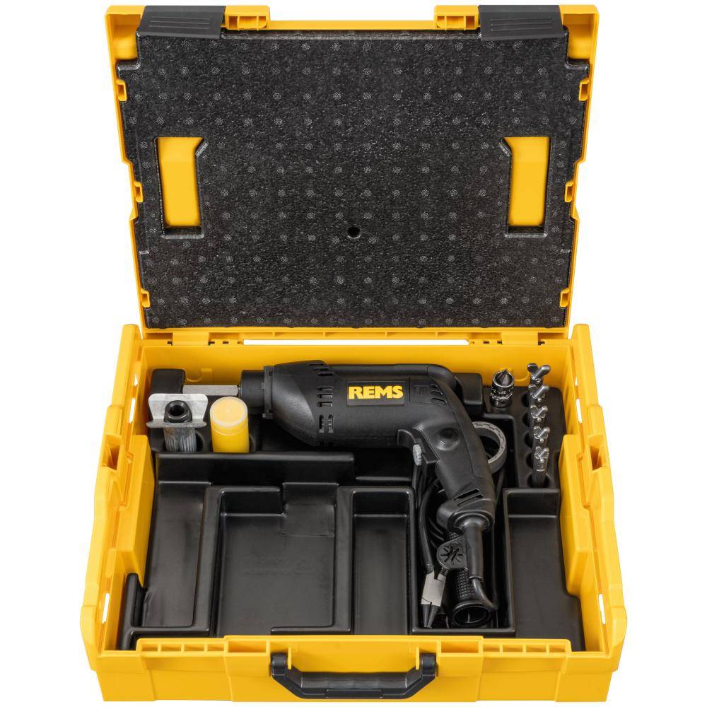 REMS Hurrican - Elektrischer Rohraushalser - Set 12+14+16+18+22 - in L-BOXX - Preis per Set