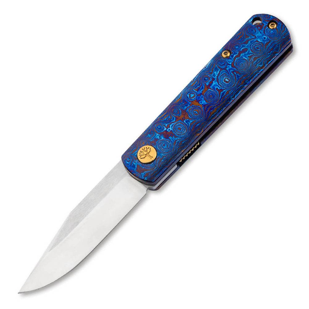 Böker BRLW Mokuti Sammlermesser - Blau