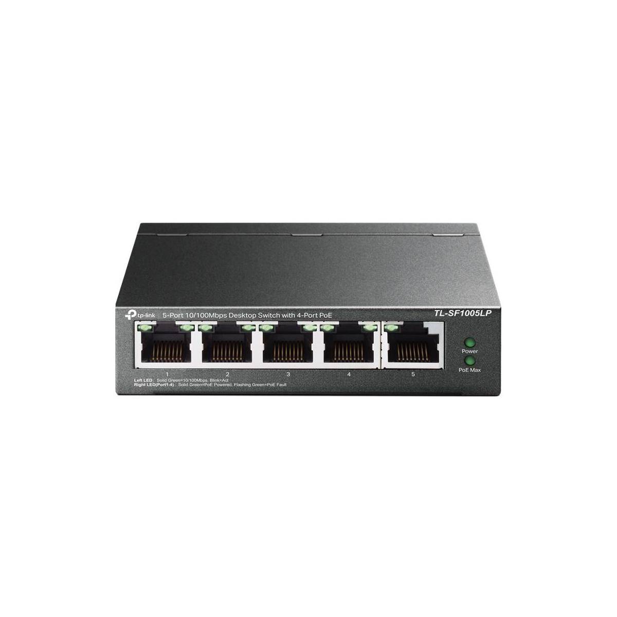TP-Link TL-SF1005LP 5-Port Fast Ethernet PoE Switch