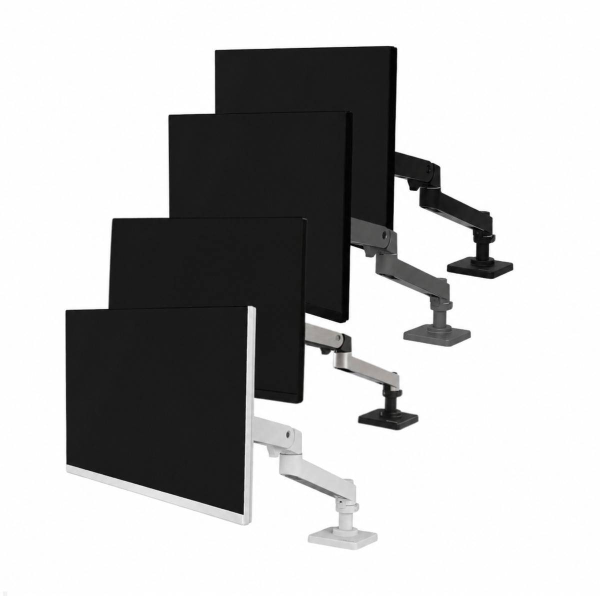 Ergotron LX Pro Monitorhalterung mit Durchschraubbefestigung, dunkelgrau (45-708...