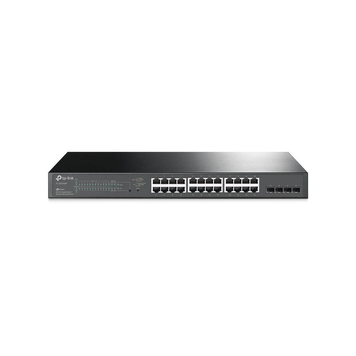 Omada SG2428P 24-Port Gigabit PoE+ L2 Smart Switch 4xSFP