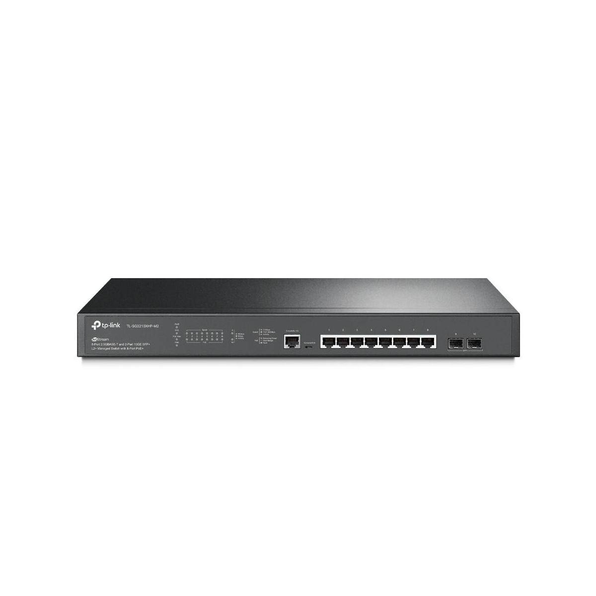 Omada SG3210XHP-M2 8x 2.5G PoE+ 2x10G SFP+ Multi-Gigabit