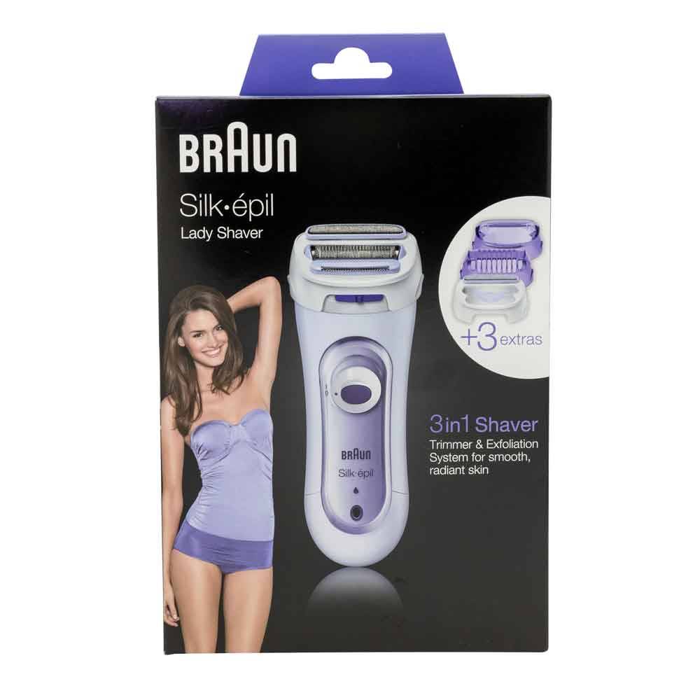 Braun Silk-epil Lady Shaver 5-560 3-In-1 Kabelloser Elektrischer Damenrasierer