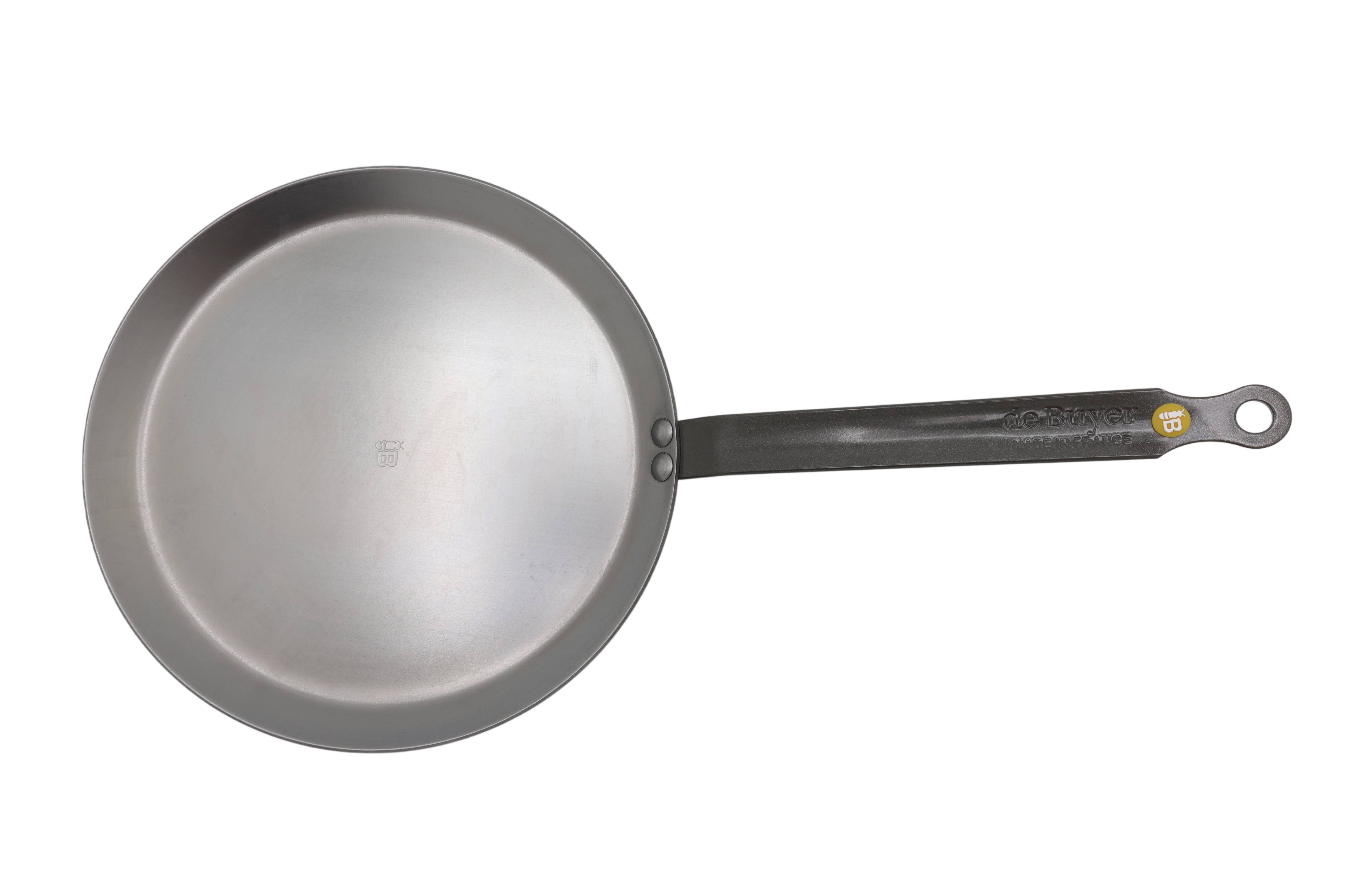 DeBuyer 5615.24 Crepe Pfanne, Edelstahl, silber, 24 x 20,1 x 10,9 cm