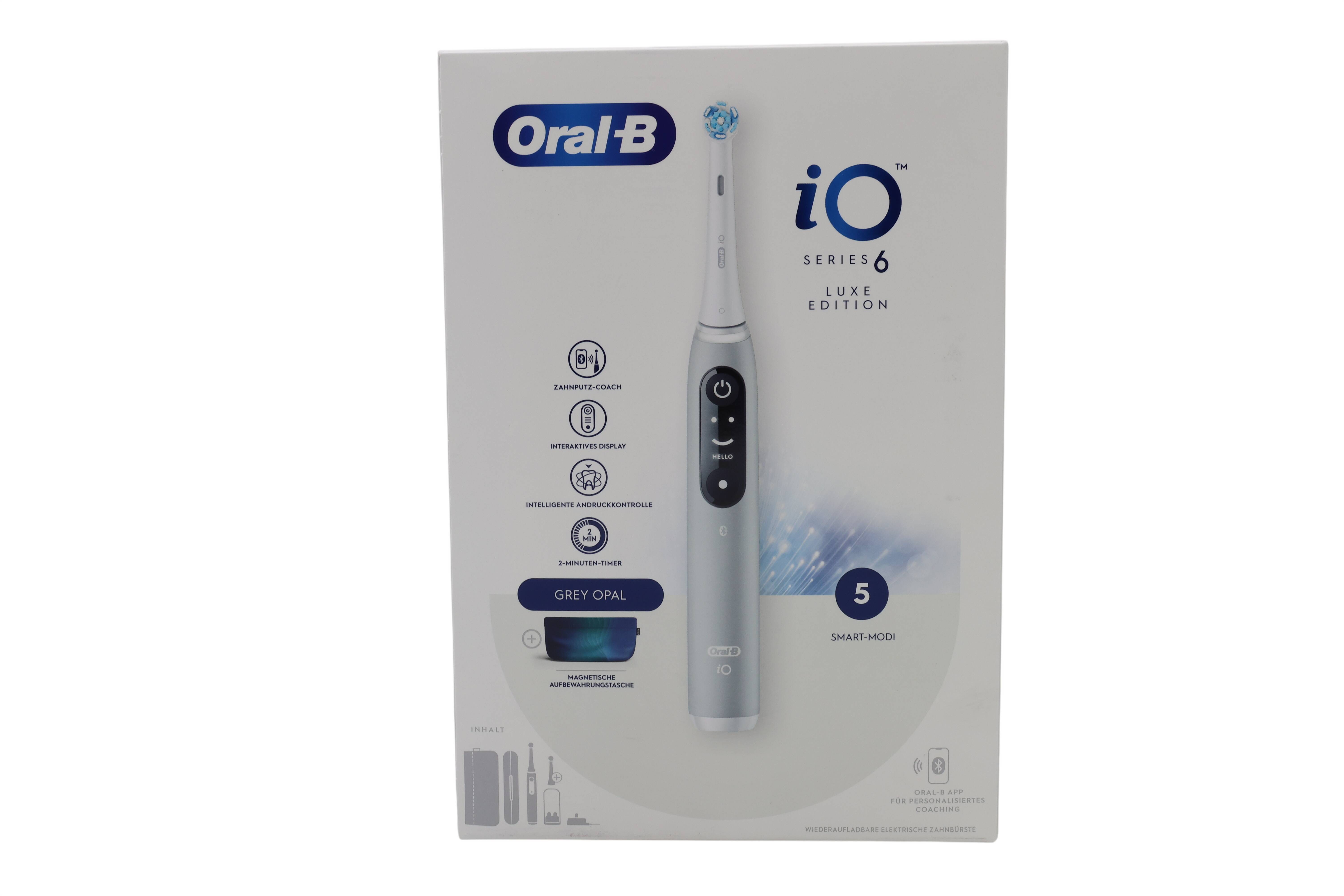 Braun Oral-B iO Series 6 Grey Opal Luxe Editon