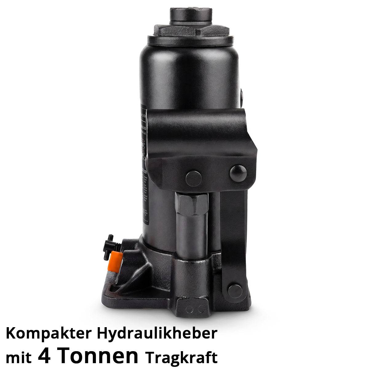 STAHLWERK Hydraulikheber 4 t 180 - 350 mm Stempelwagenheber Autoheber Wagenheber