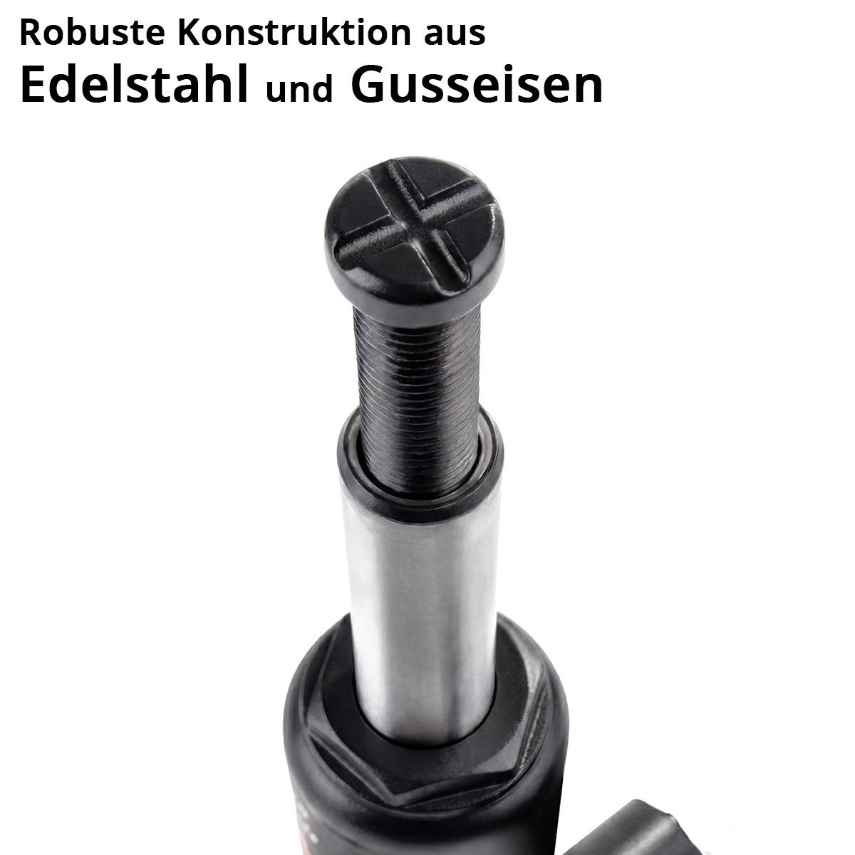 STAHLWERK Hydraulikheber 10 t 200-405 mm Stempelwagenheber Autoheber Wagenheber