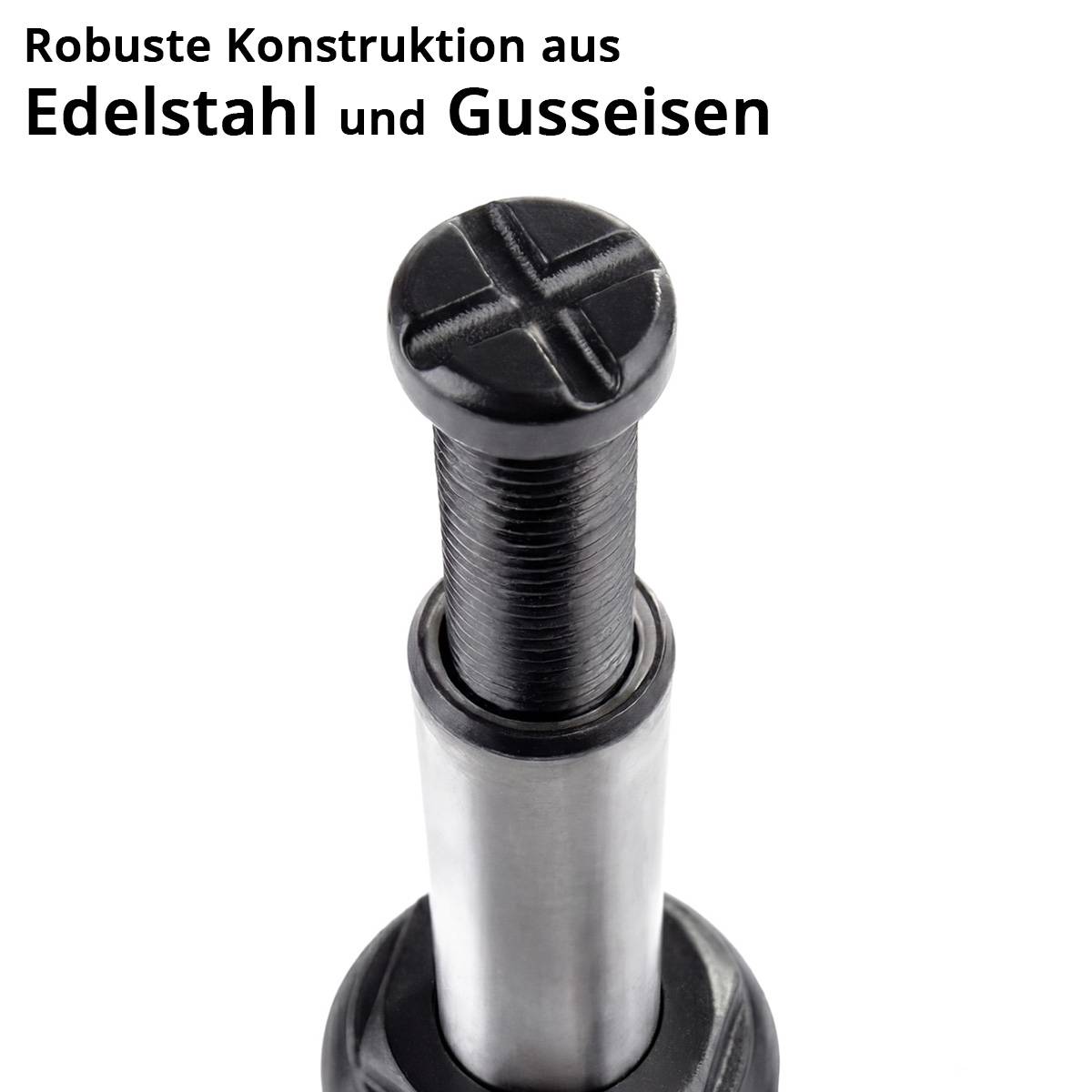 STAHLWERK Hydraulikheber 16 t 225-445 mm Stempelwagenheber Autoheber Wagenheber