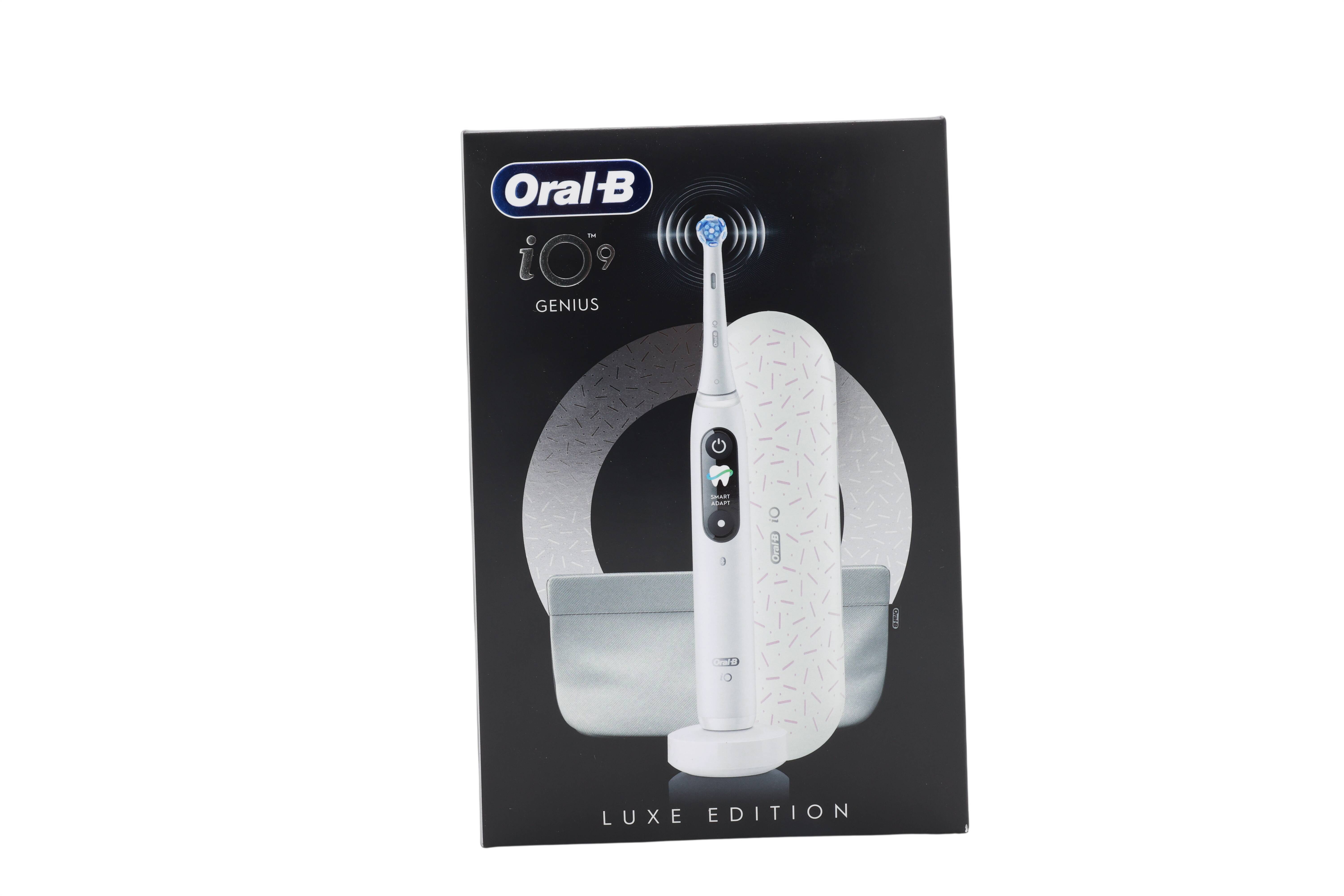 Braun Oral-B iO Series 9 White Alabaster Luxe Edition