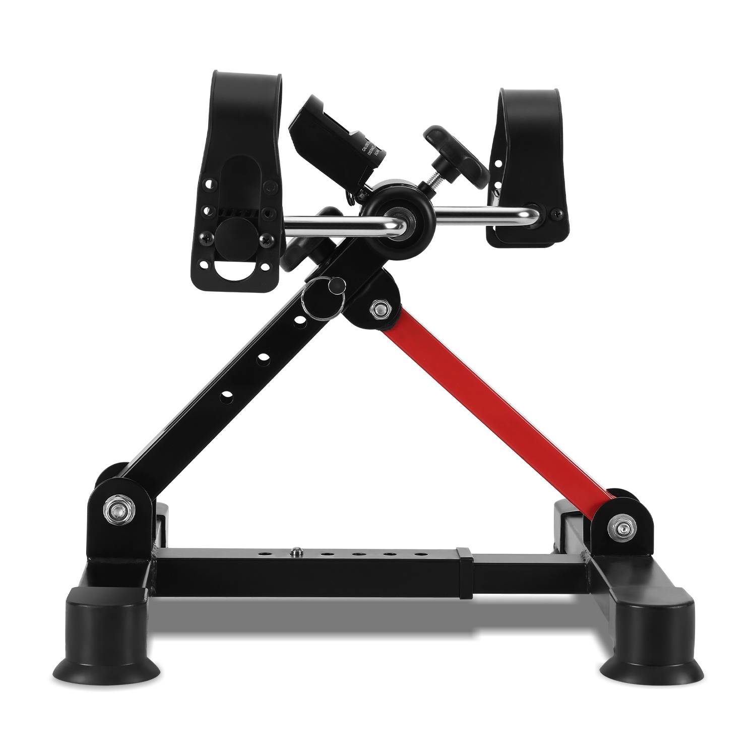 Mini-Heimtrainer Fitness Fahrrad Pedaltrainer, Armtrainer Beintrainer mit LCD, verstellbarer Widerstand, höhenverstellbar, rutschfest
