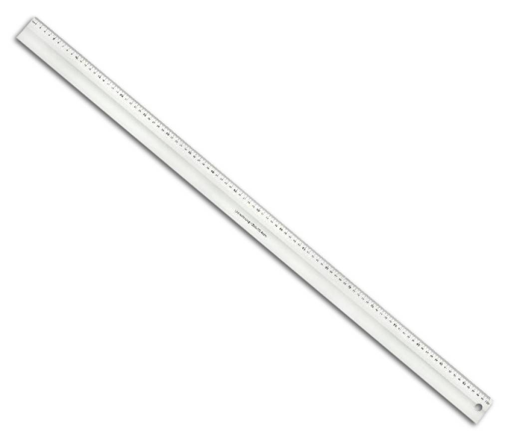 Leichtmetall-MaßstabAusführung Aus eloxiertem Aluminium, blendfrei ablesbar, mit schwarzer mm-Skalierung.FORMAT Die Marke für ProfisOb im Handwerk