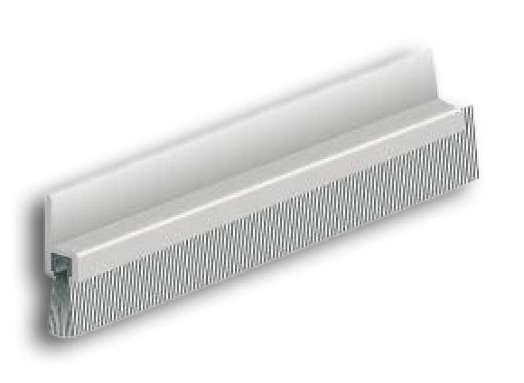 IBS 31 Türbodendichtung Aus Aluminium Mit strapazierfähiger Bürste aus Hartpolypropylen Zum zug- und staubfreien Abdichten von Türen und