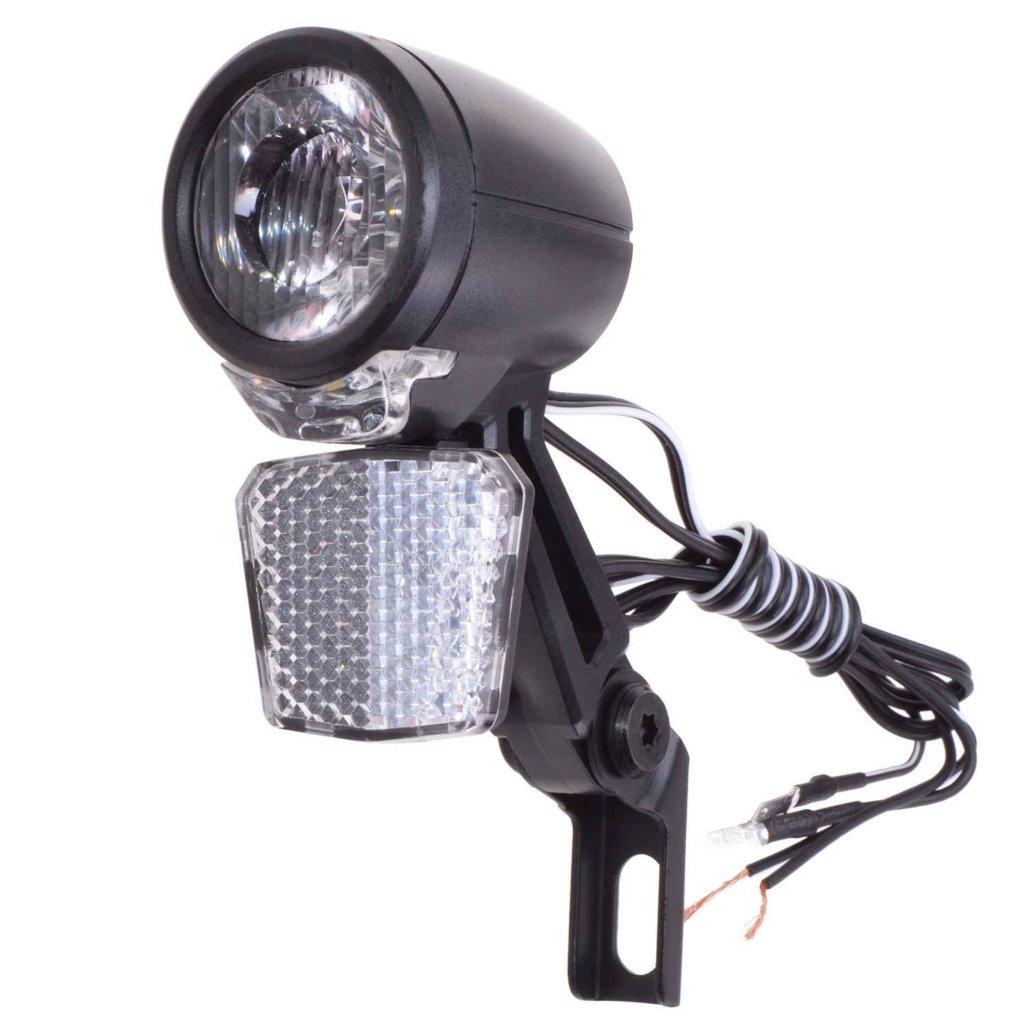 Fahrrad LED Frontlicht 30 Lux Dynamo