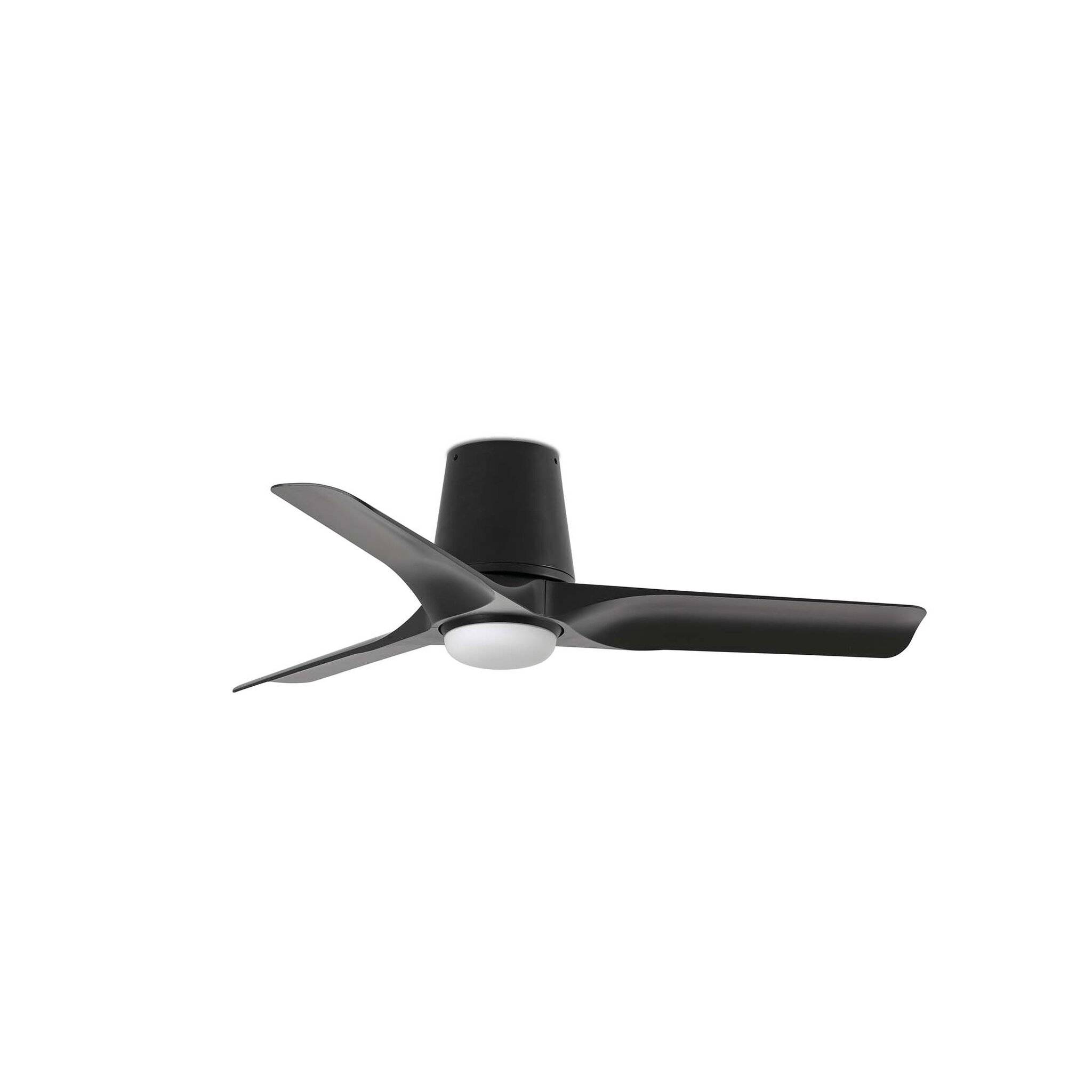 DC Deckenventilator Hey Tub S Schwarz mit LED