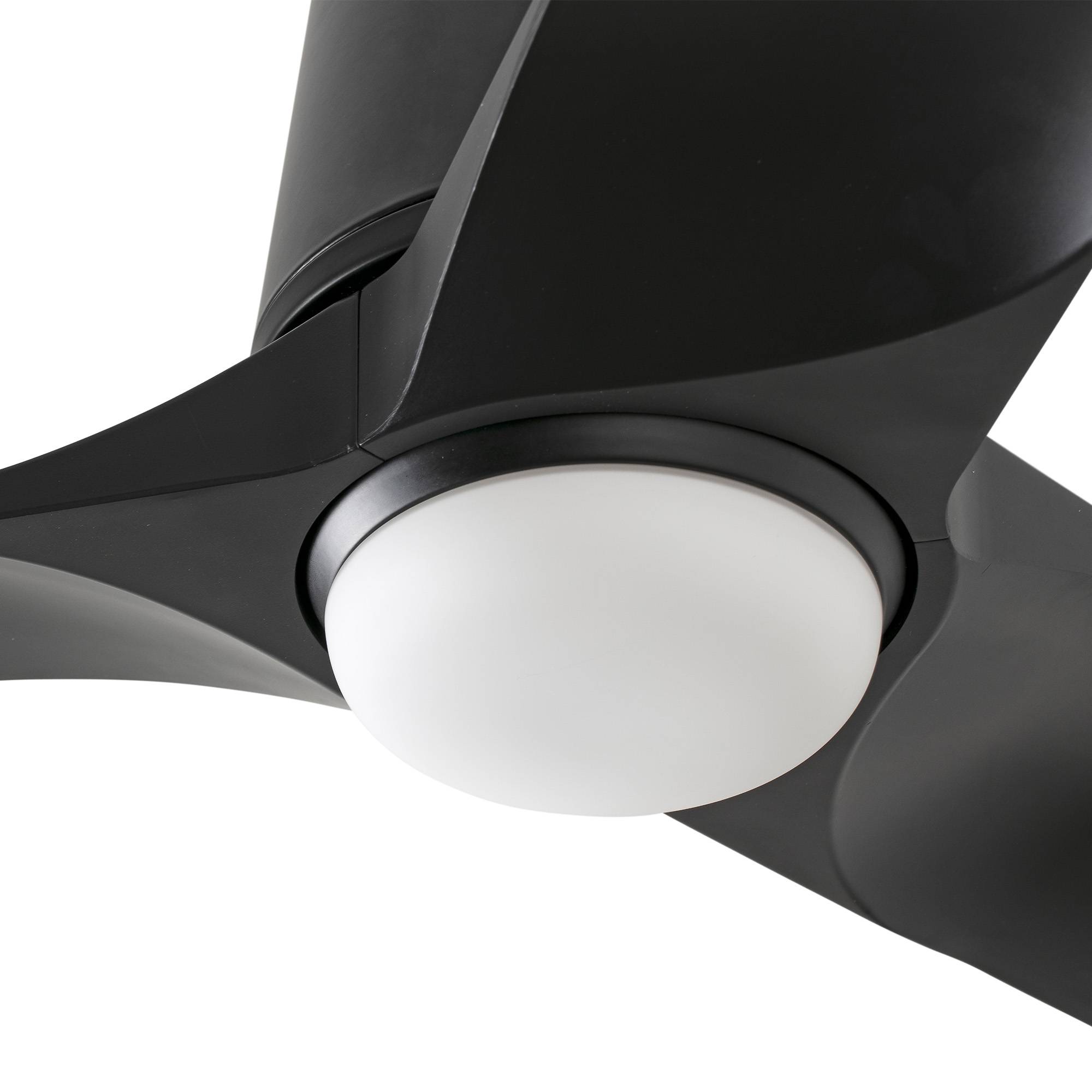 DC Deckenventilator Hey Tub S Schwarz mit LED