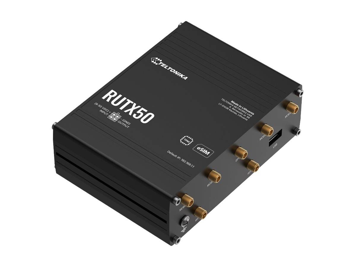 TELTONIKA RUTX50 5G/4G/LTE Industrie Router