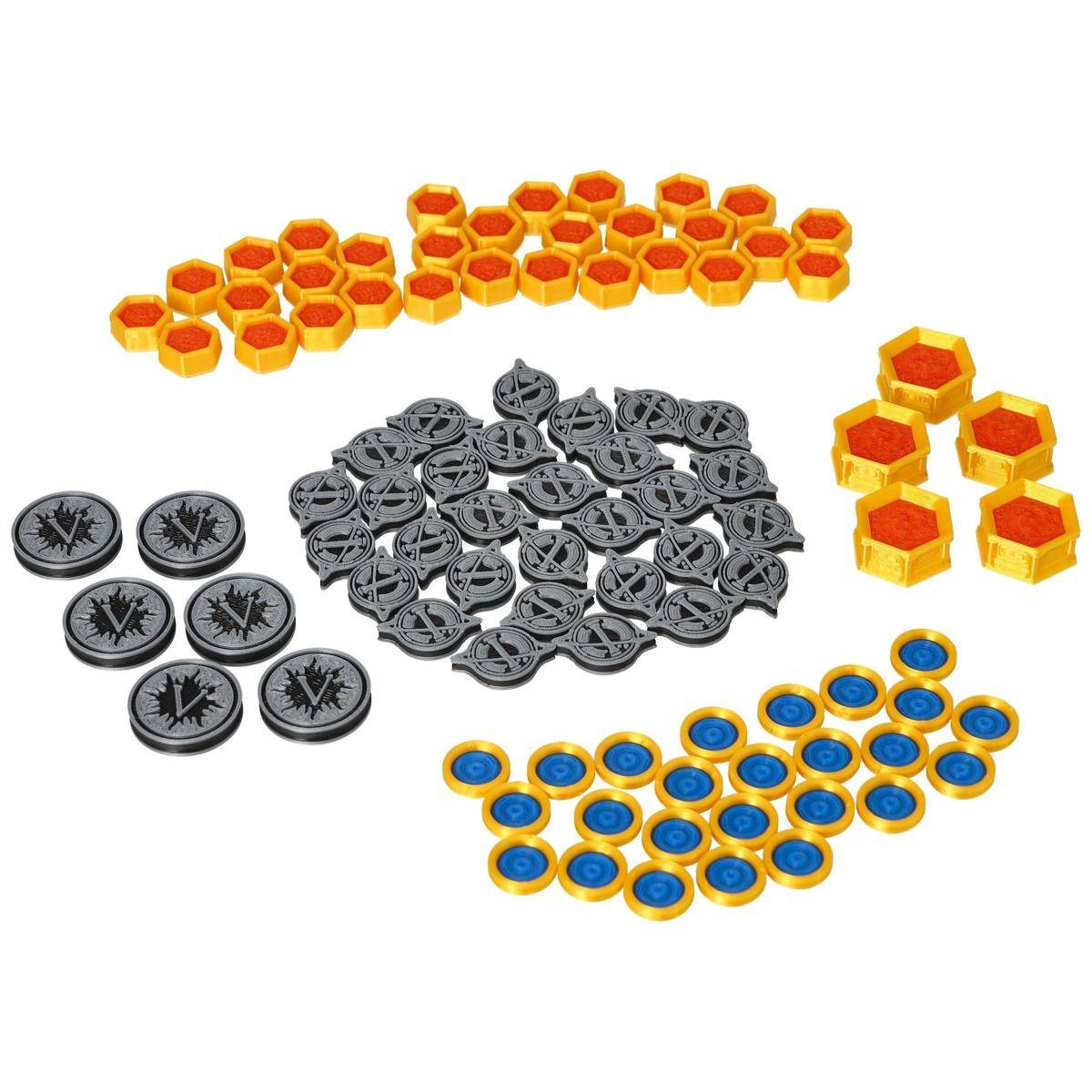 Feldherr Upgrade Set für Dune Imperium – Premium 3D Token – Wasser, Spice, Solari