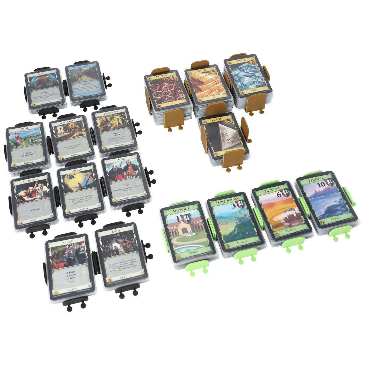 Feldherr Kartenhalter-Set für Dominion – Basiskarten mit Sleeves